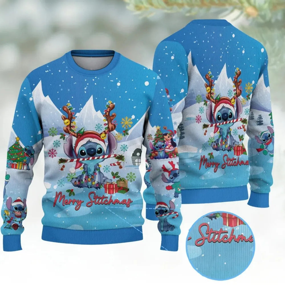 Christmas Stitch Sweatshirt for Kids