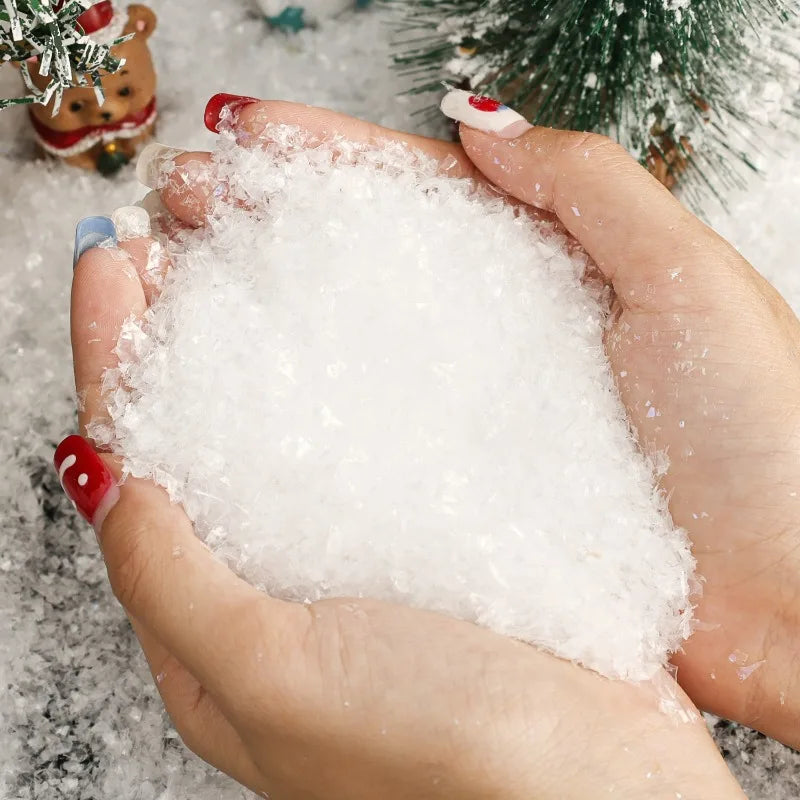Magic Artificial Snow Powder – Fluffy Fake Snow for Christmas Decor ❄️✨🎄