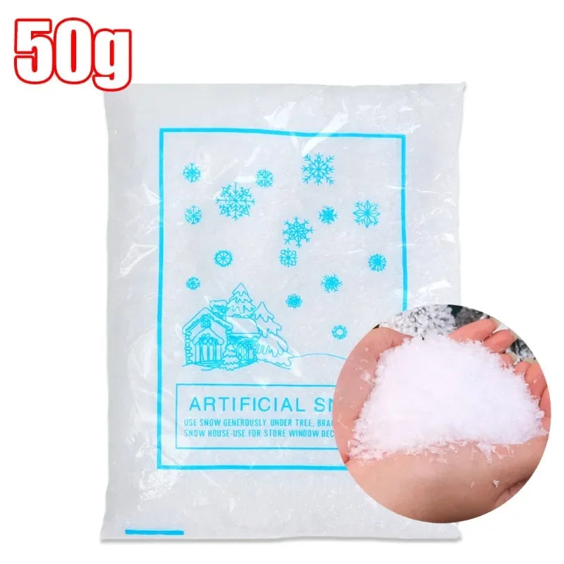 Magic Artificial Snow Powder – Fluffy Fake Snow for Christmas Decor ❄️✨🎄