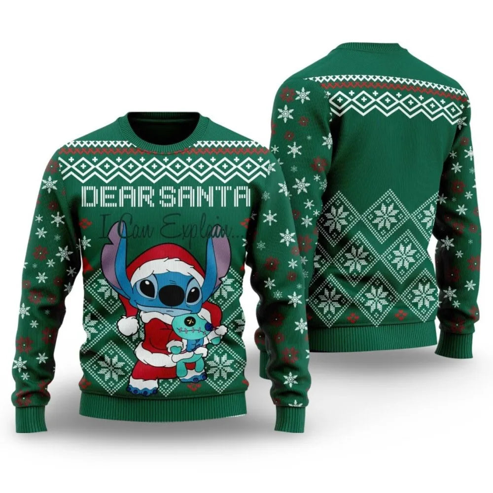 Christmas Stitch Sweatshirt for Kids