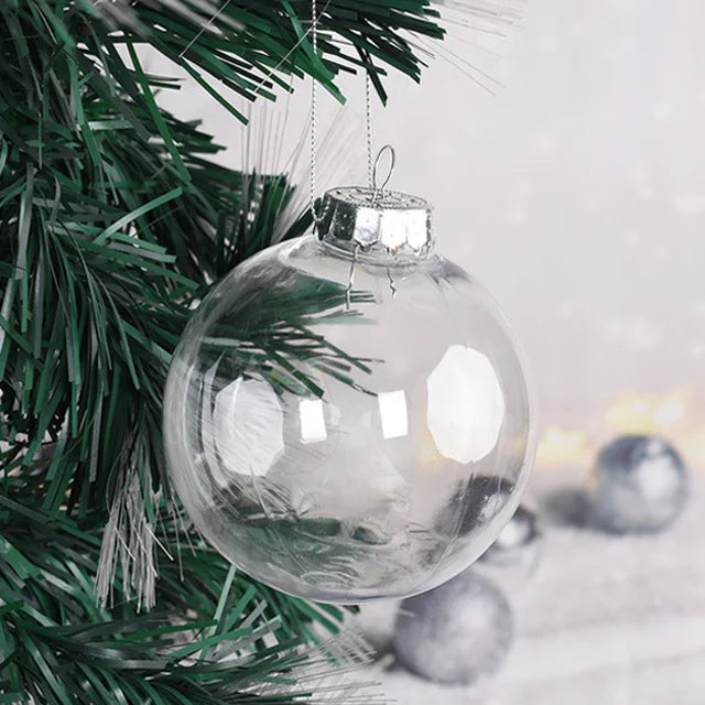 LED Christmas Bulb Ornaments – Luminous Fairy Light Hanging Decorations ✨💡🎄