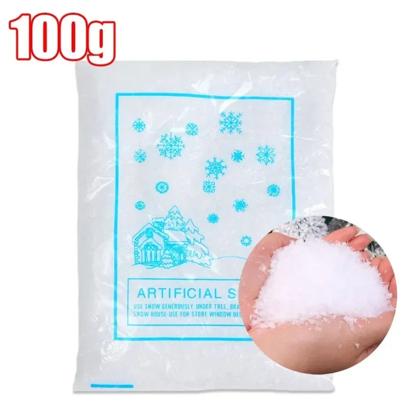 Magic Artificial Snow Powder – Fluffy Fake Snow for Christmas Decor ❄️✨🎄