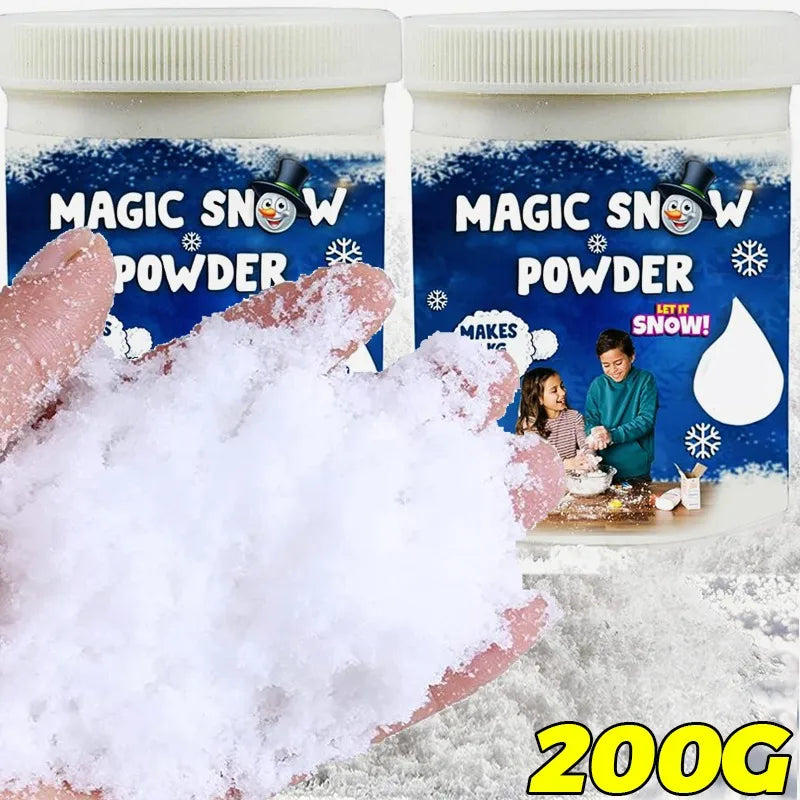 Magic Artificial Snow Powder – Fluffy Fake Snow for Christmas Decor ❄️✨🎄